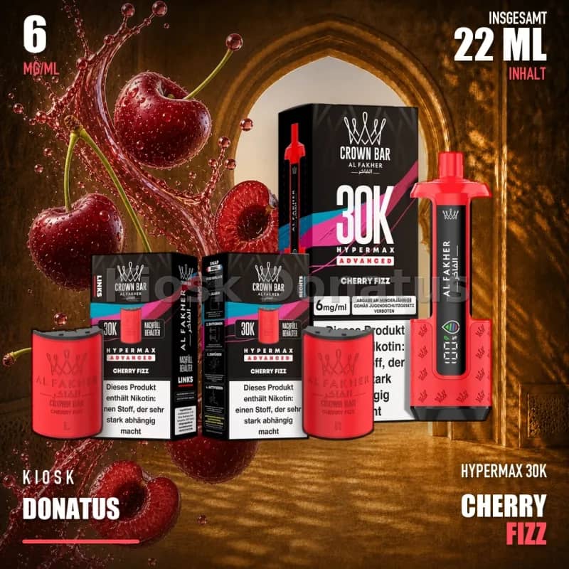 ALFAKHER 30K HYPERMAX – CHERRY FIZZ