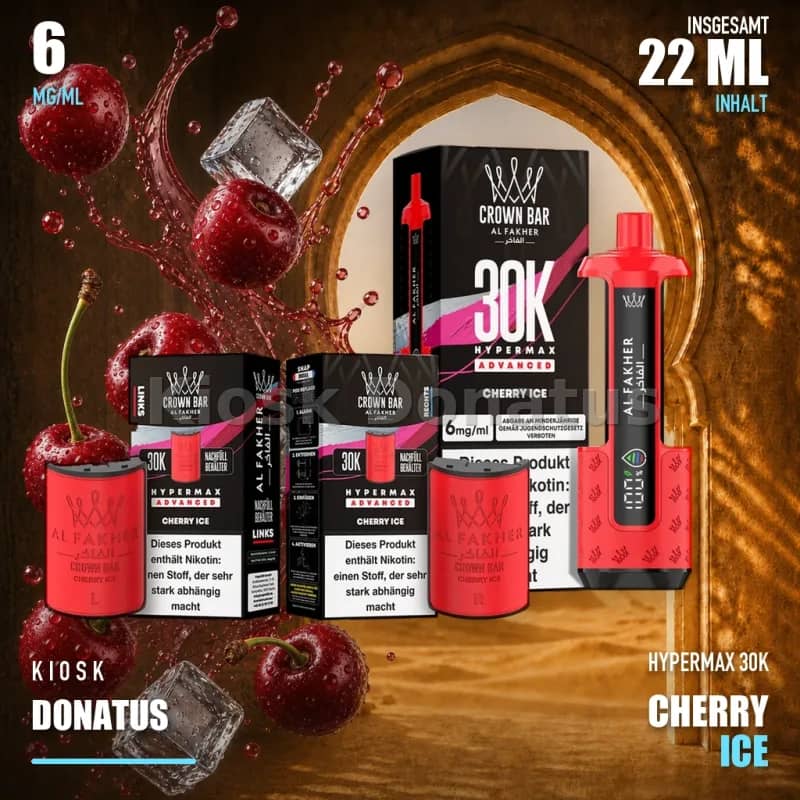 ALFAKHER 30K HYPERMAX – CHERRY ICE