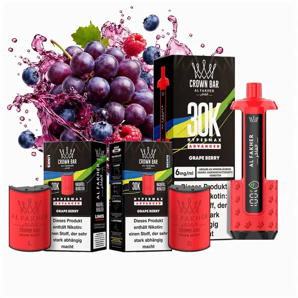 ALFAKHER 30K HYPERMAX – GRAPE BERRY
