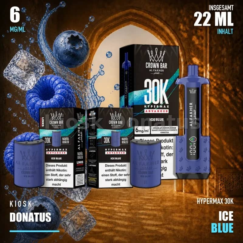 ALFAKHER 30K HYPERMAX – ICE BLUE
