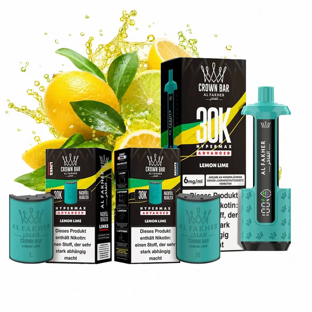 ALFAKHER 30K HYPERMAX – LEMON LIME