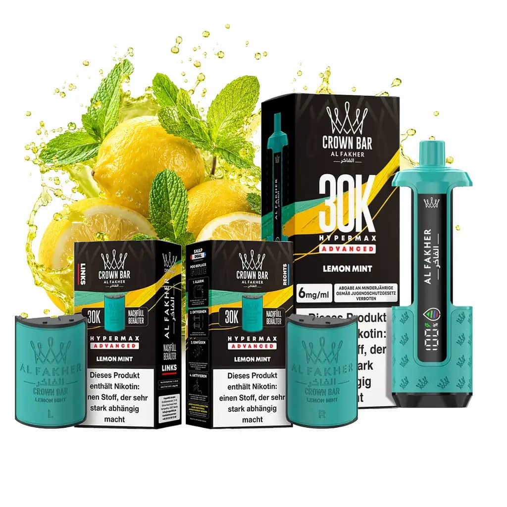 ALFAKHER 30K HYPERMAX – LEMON MINT