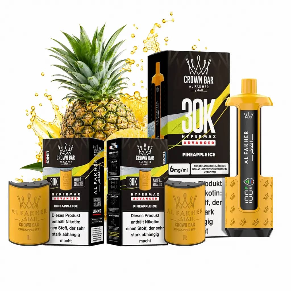 ALFAKHER 30K HYPERMAX – Pineapple Ice