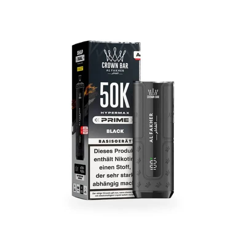 Alfakher 50K Hypermax Prime – Akkuträger Black