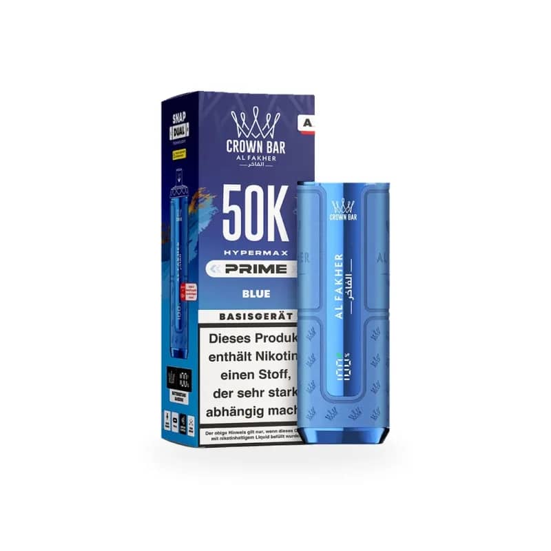 Alfakher 50K Hypermax Prime – Akkuträger Blue