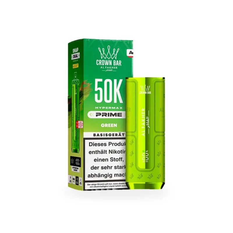 Alfakher 50K Hypermax Prime – Akkuträger Green