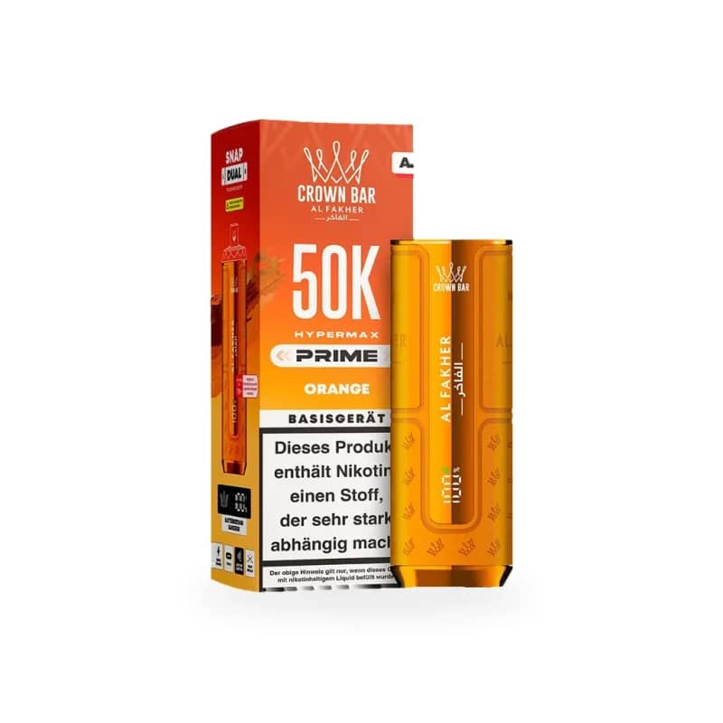 Alfakher 50K Hypermax Prime – Akkuträger Orange