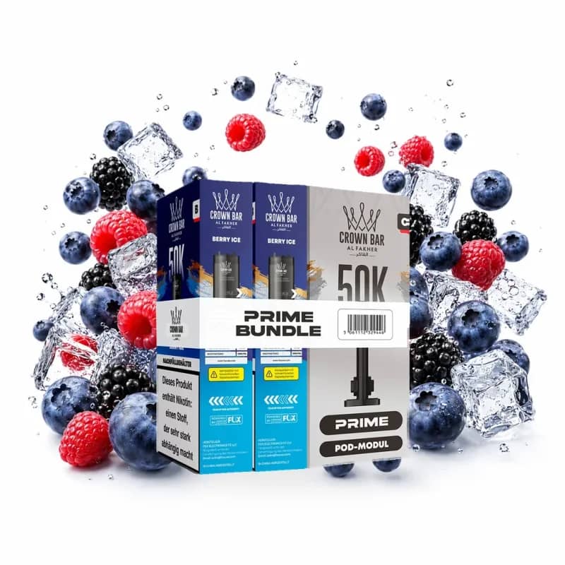 Alfakher 50K Hypermax Prime – Berry Ice Pod Bundle ohne Akkuträger