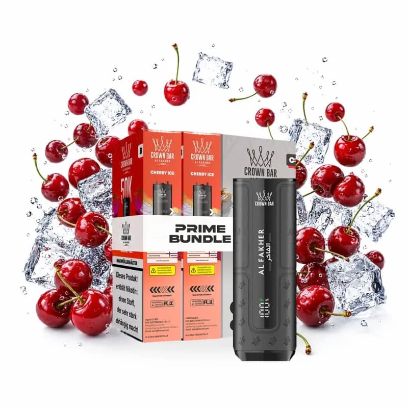 Alfakher 50K Hypermax Prime – Cherry Ice Bundle mit Akkuträger