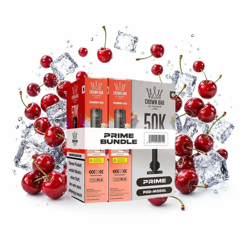 Alfakher 50K Hypermax Prime – Cherry Ice Pod Bundle ohne Akkuträger