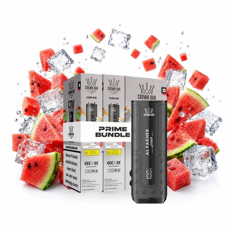 Alfakher 50K Hypermax Prime – Lush Ice Bundle mit Akkuträger