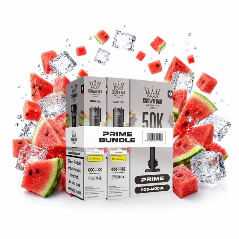 Alfakher 50K Hypermax Prime – Lush Ice Pod Bundle ohne Akkuträger