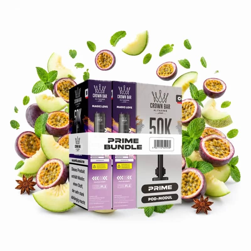 Alfakher 50K Hypermax Prime – Magic Love Pod Bundle ohne Akkuträger