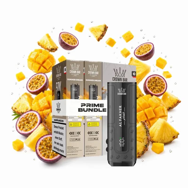 Alfakher 50K Hypermax Prime – Summer Dream Bundle mit Akkuträger