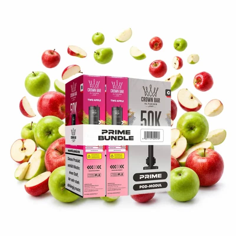 Alfakher 50K Hypermax Prime – Two Apple Pod Bundle ohne Akkuträger