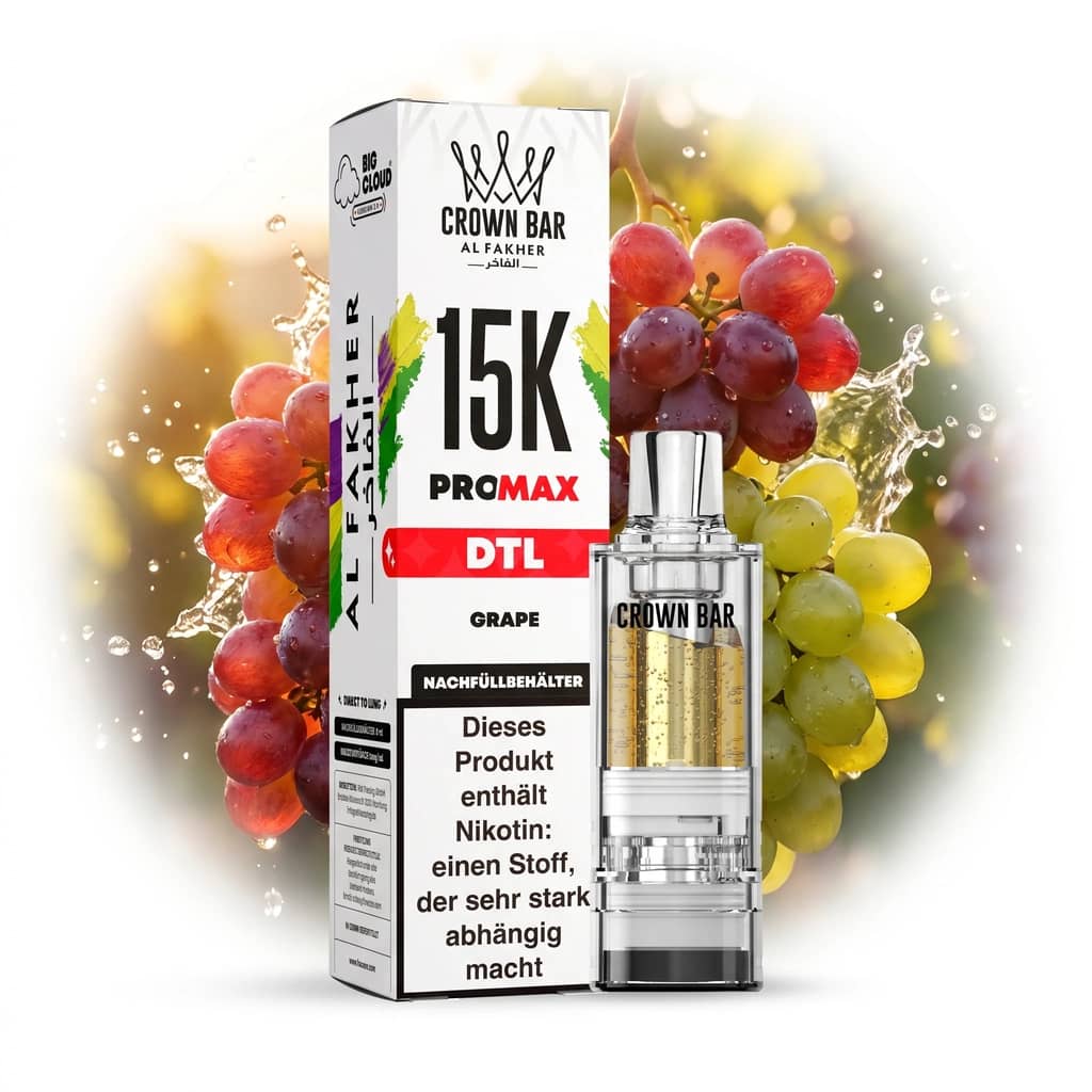 ALFAKHER CROWN BAR 15K PRO MAX - GRAPE – POD