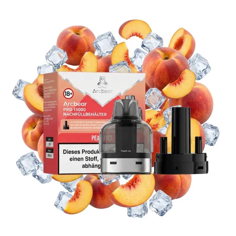 Arcbear 15K Pro Pod – Peach Ice