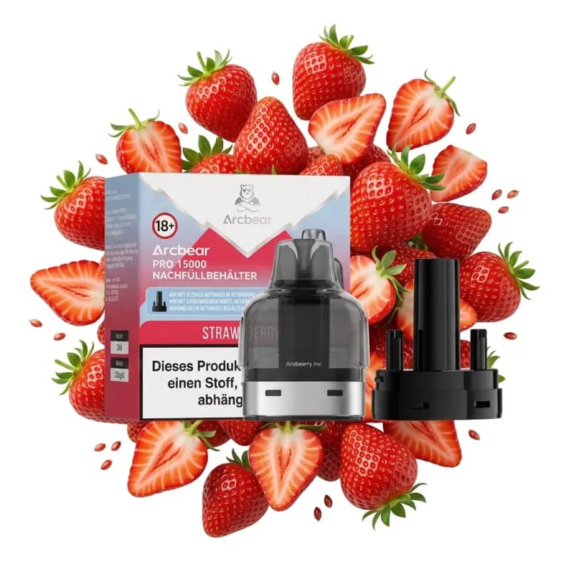 Arcbear 15K Pro Pod – Strawberry Ice
