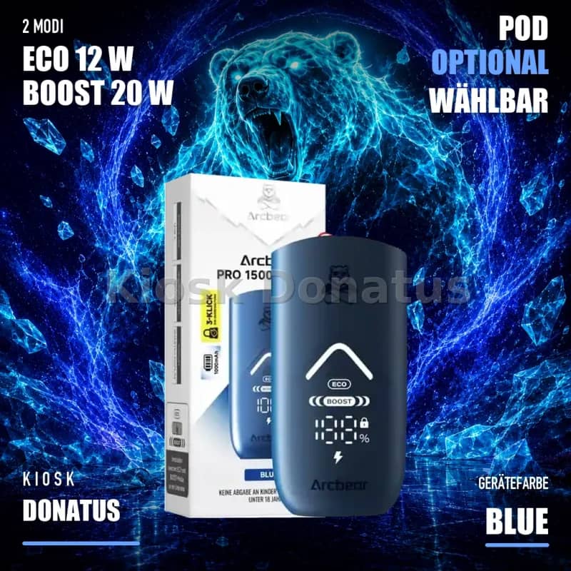 ArcBear Pro 15000 Akkuträger – Blue
