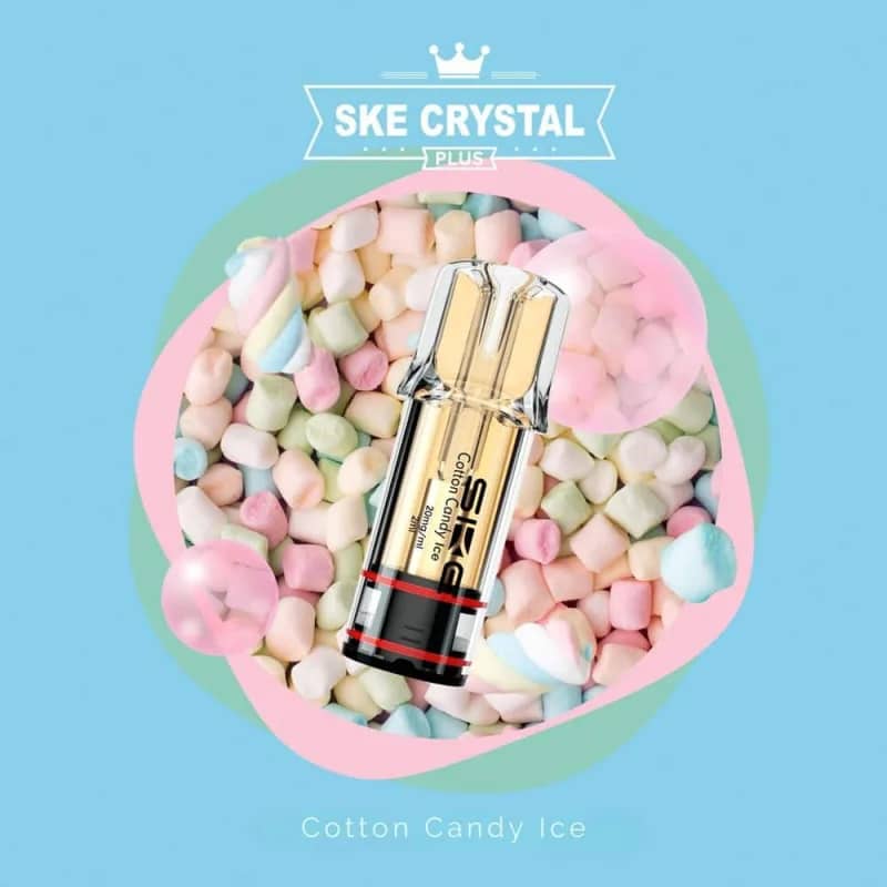 Crystal Plus Pod 2x 600 Züge Cotton Ice