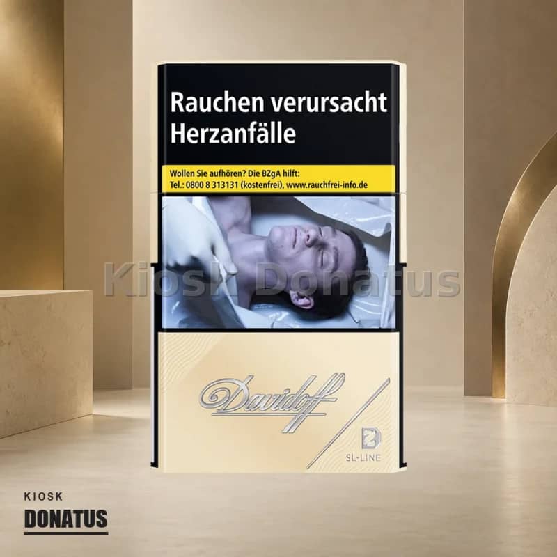 Davidoff Gold Slim SL Line Zigaretten – 20 Stück