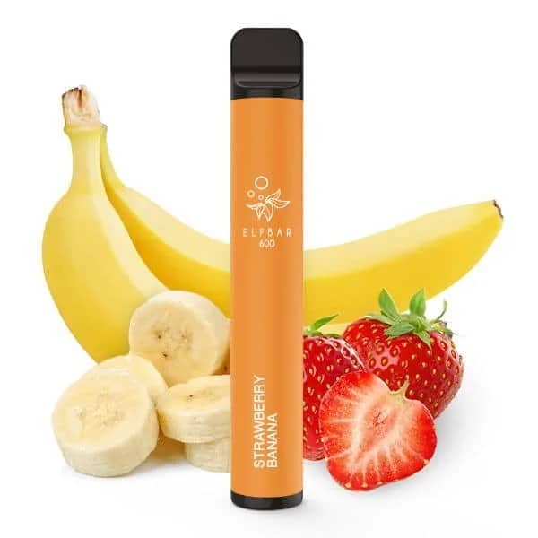 Elfbar 600 Eshisha Strawberry Banana