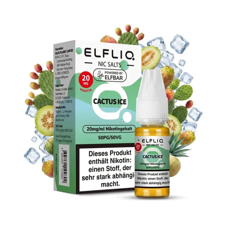 Elfbar ElfLiq Cactus Ice 20mg Liquid – 10 ml