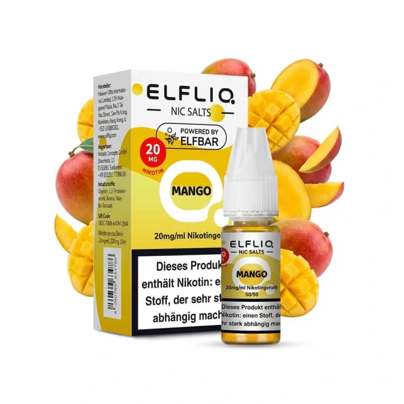 Elfbar ElfLiq Mango 20mg Liquid – 10 ml