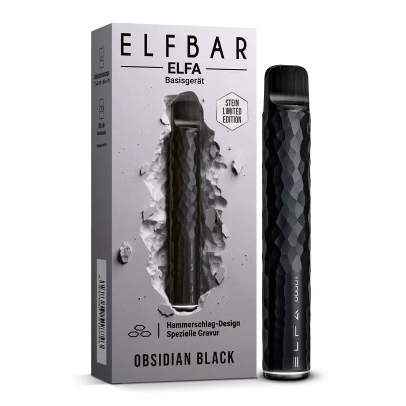 ELFBAR ELFA Basisgerät – Obsidian Black (Limited Edition)