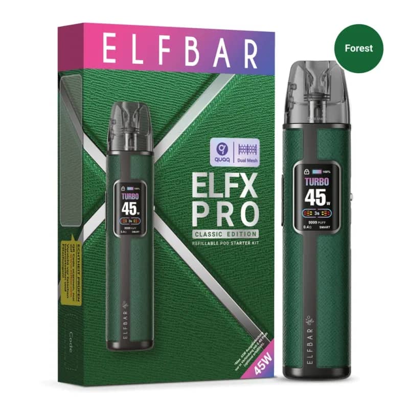 ELFBAR ELFX Pro Kit – Forest Green