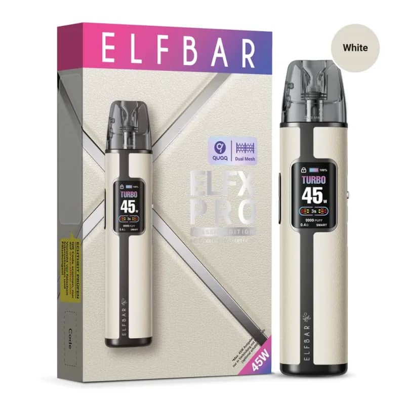 ELFBAR ELFX Pro Kit – White