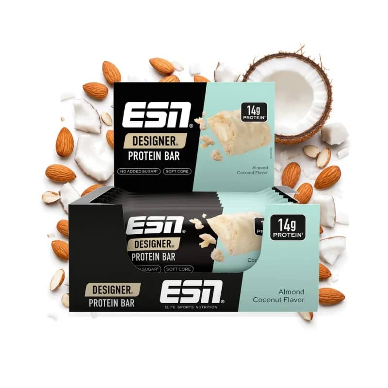 ESN Designer Bar 12 x 45 g Almond Coconut