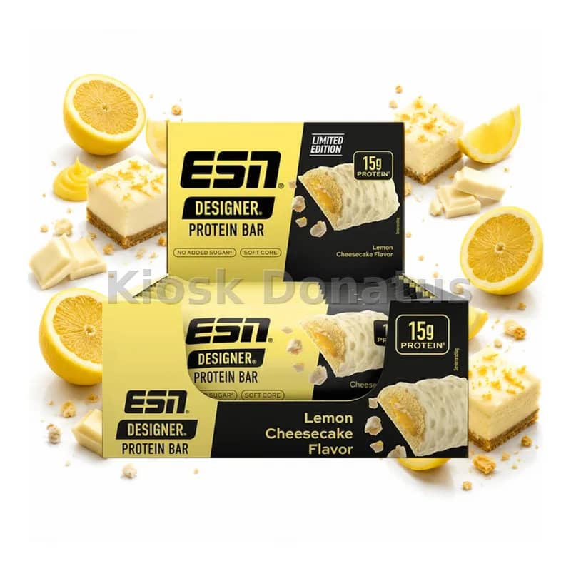 ESN Designer Protein Bar Lemon Cheesecake 12 x 45 g