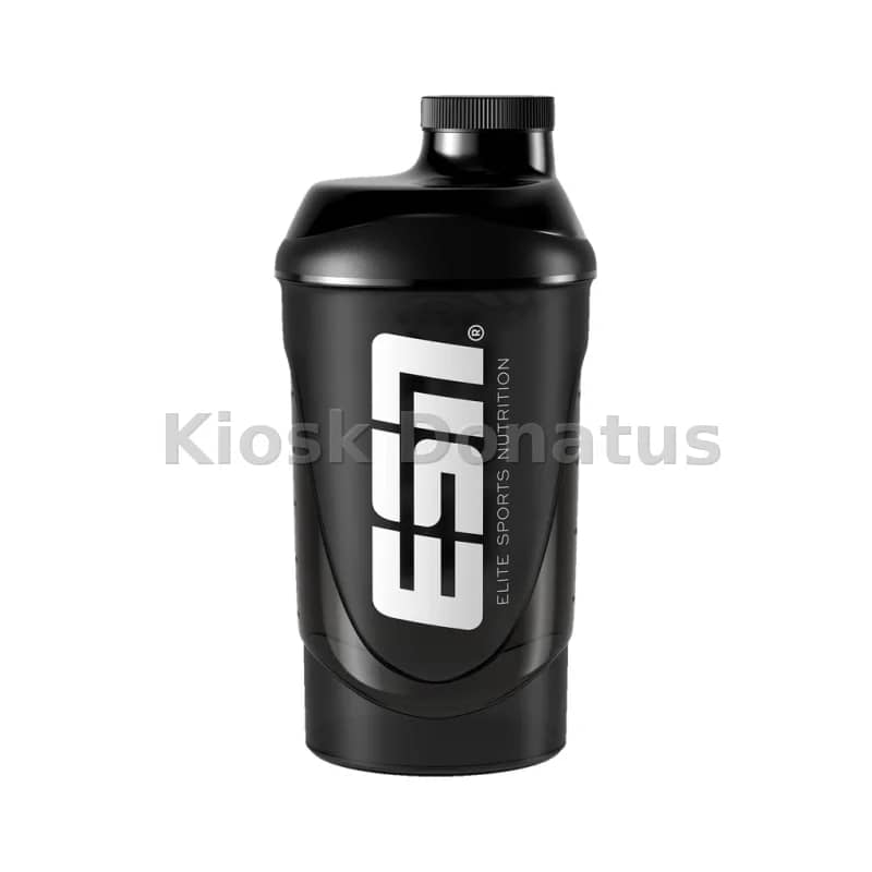 ESN Plastik Shaker Schwarz Transparent 600 ml