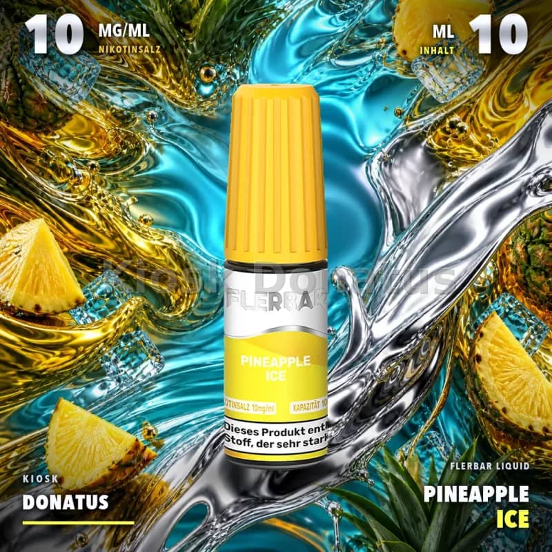 Flerbar Liquid - Pineapple Ice 10mg