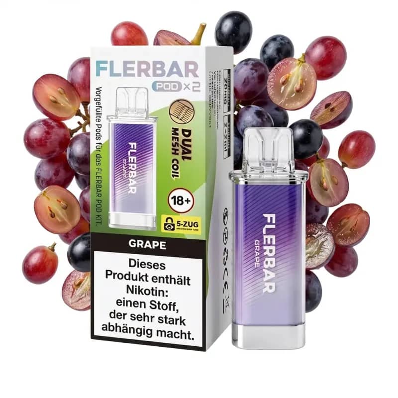 Flerbar Pod 2x 600 Züge Grape