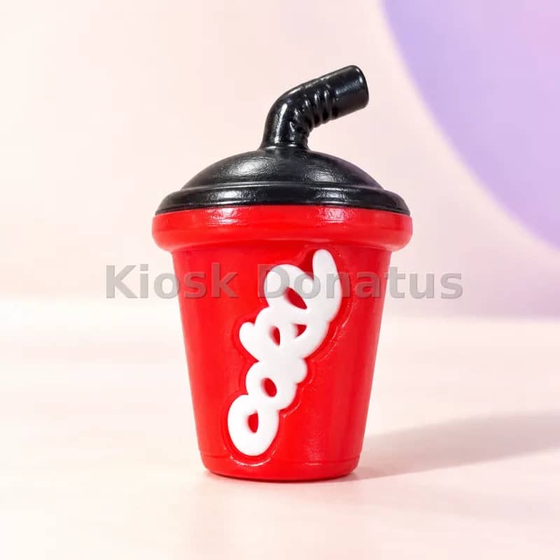 Food Squishy Cola Rot-Schwarz