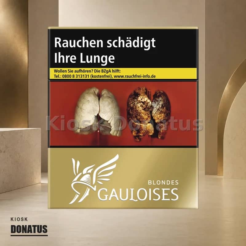 Gauloises Blondes Gold Zigaretten – 25 Stück