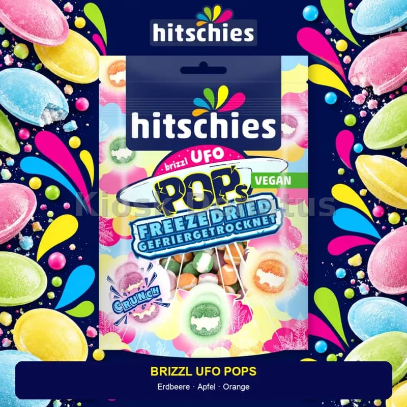 Hitschies brizzl UFO Pops 50 g