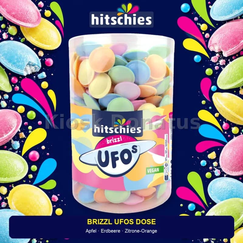 Hitschies brizzl UFOs Dose 450 g