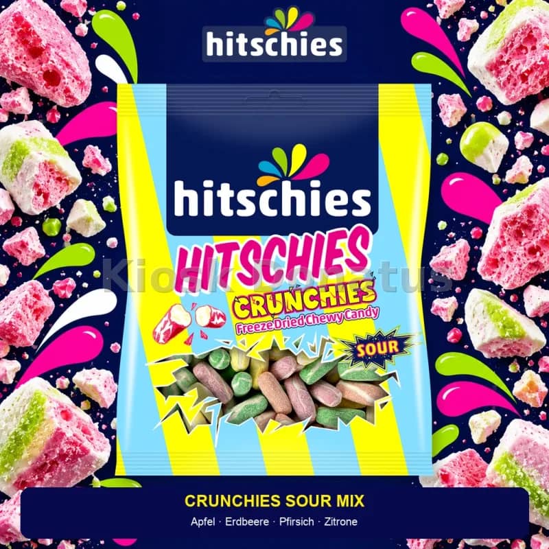 Hitschies Crunchies Sour Mix 75 g
