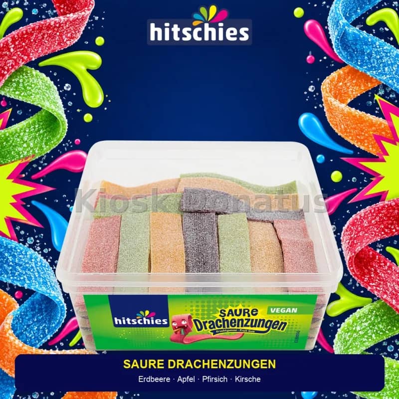 Hitschies Saure Drachenzungen 1000 g
