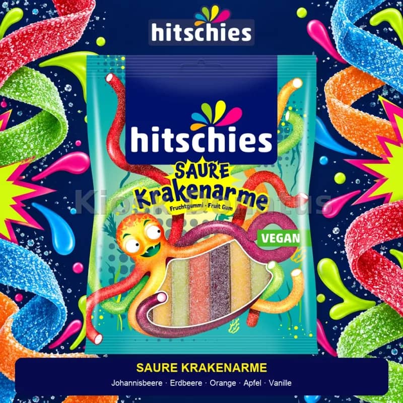 Hitschies Saure Krakenarme 125 g