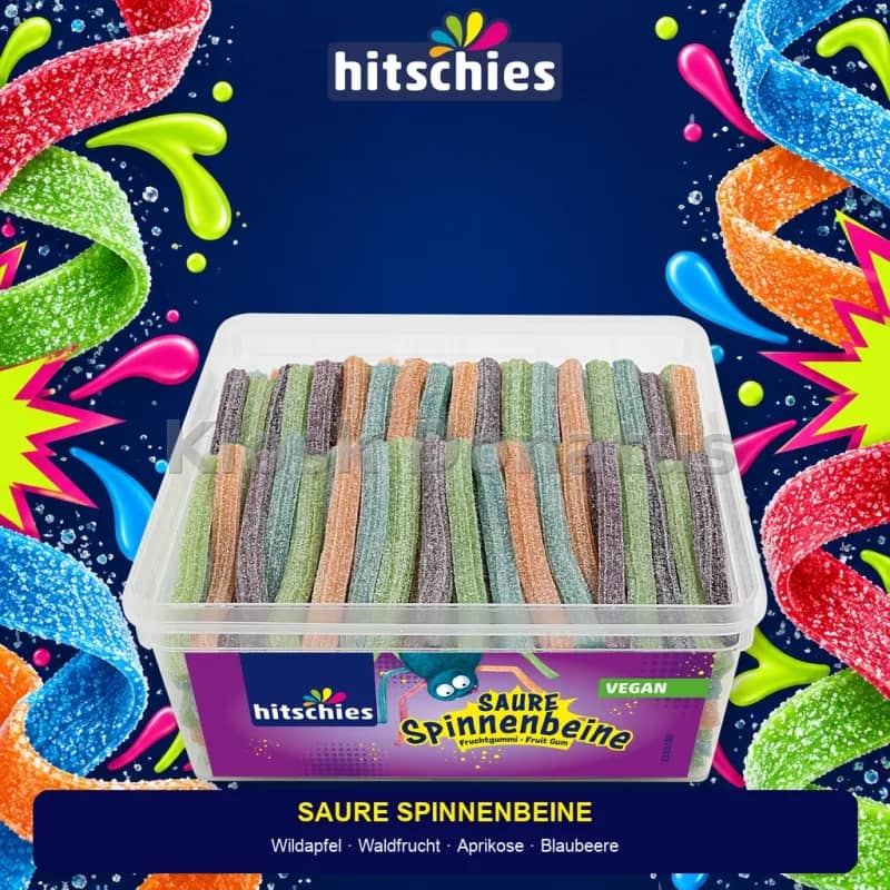 Hitschies Saure Spinnenbeine 1000 g