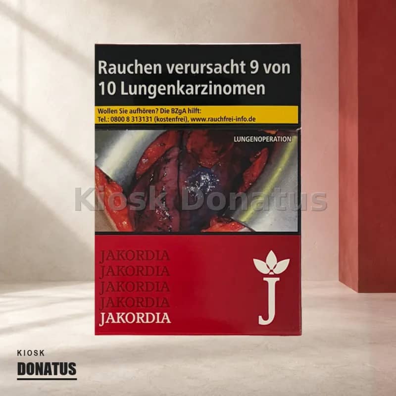 Jakordia Red Zigaretten – 24 Stück