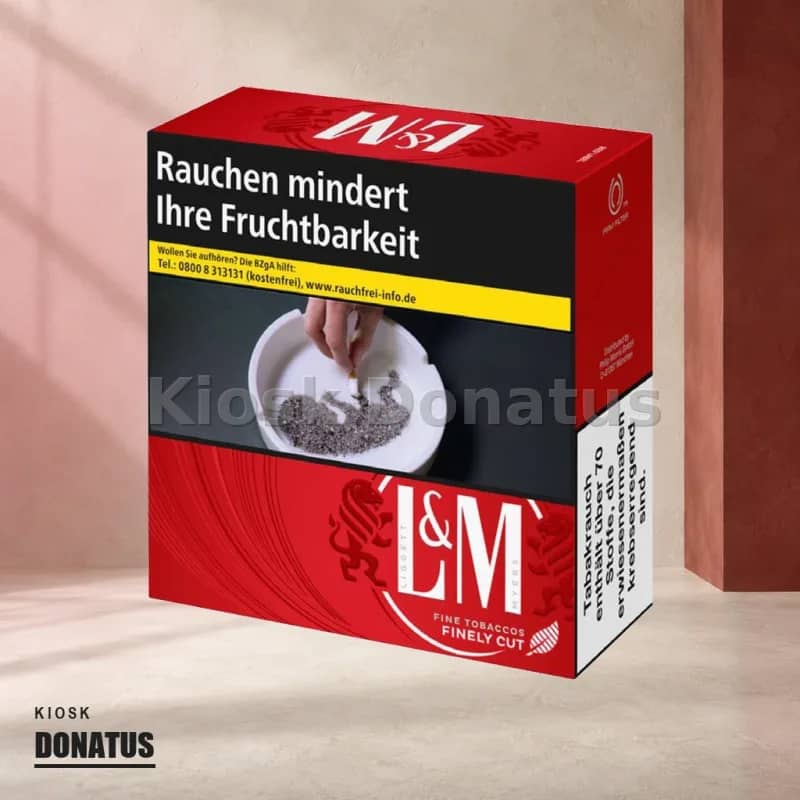 L&M Red 4XL Schachtel Zigaretten – 38 Stück