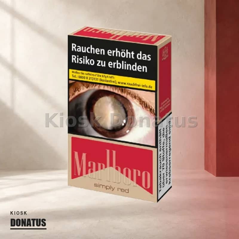 Marlboro Simply Red ohne Zusätze Zigaretten – 20 Stück