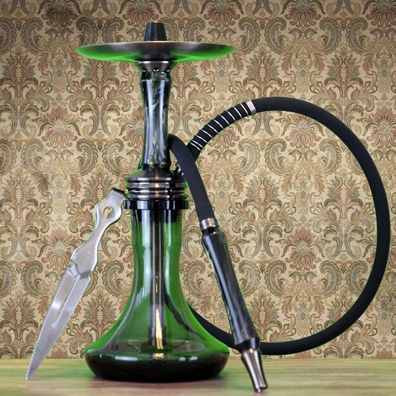 Ocean Hookah Kaif S (Small) - Black Onyx Midnight