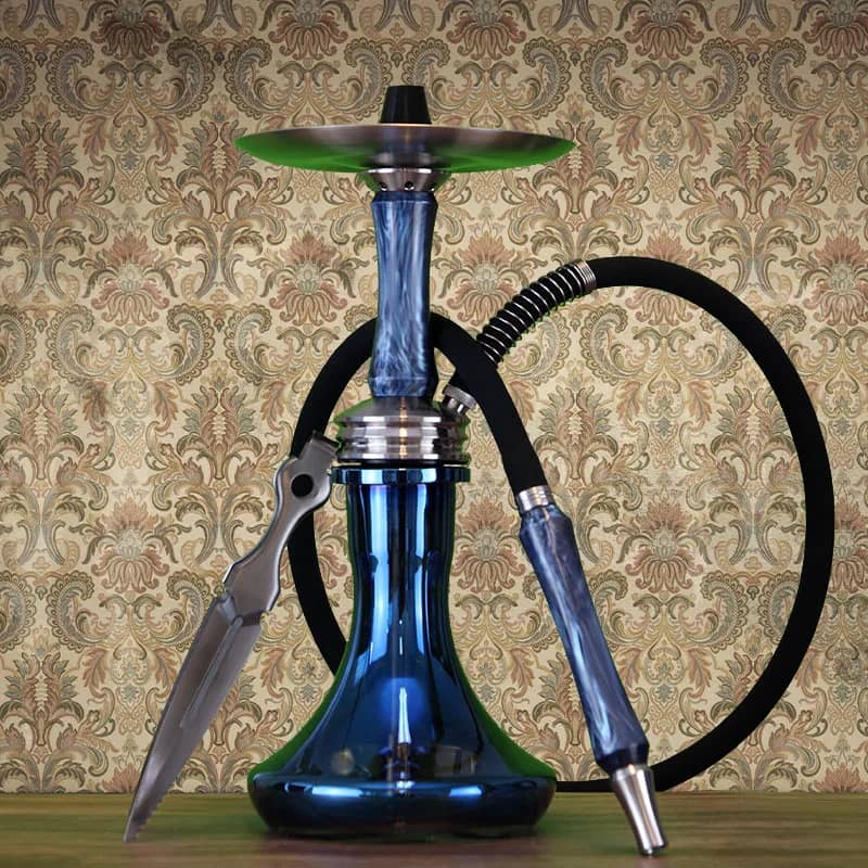 Ocean Hookah Kaif S (Small) - Steel Topas Blue