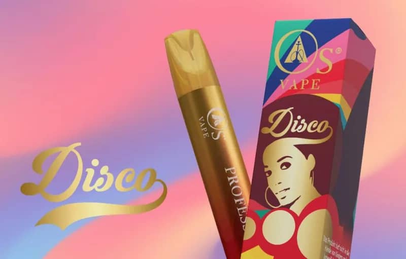 OS Vapes – Einweg E-Shisha 600 Züge - Disco